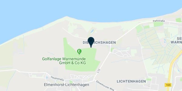 Appartements an der Golfanlage Warnemünde auf Google Maps